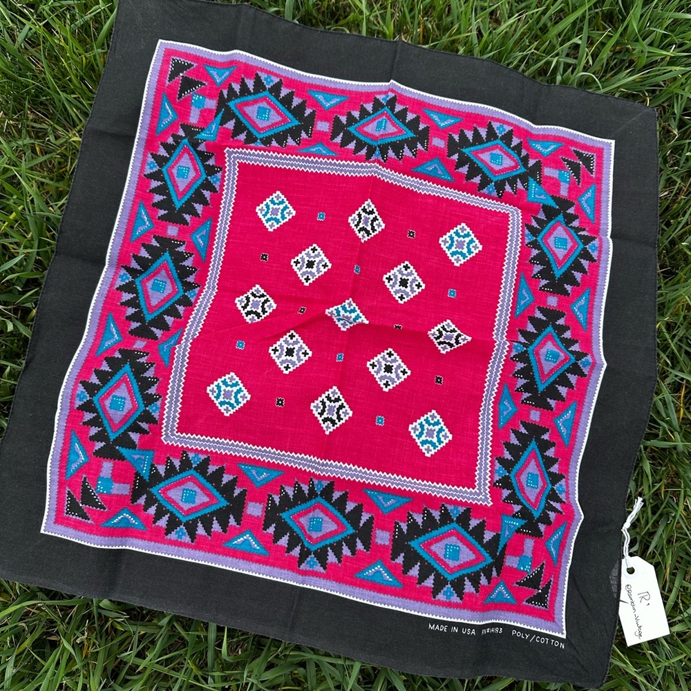 Vintage Western Bandana